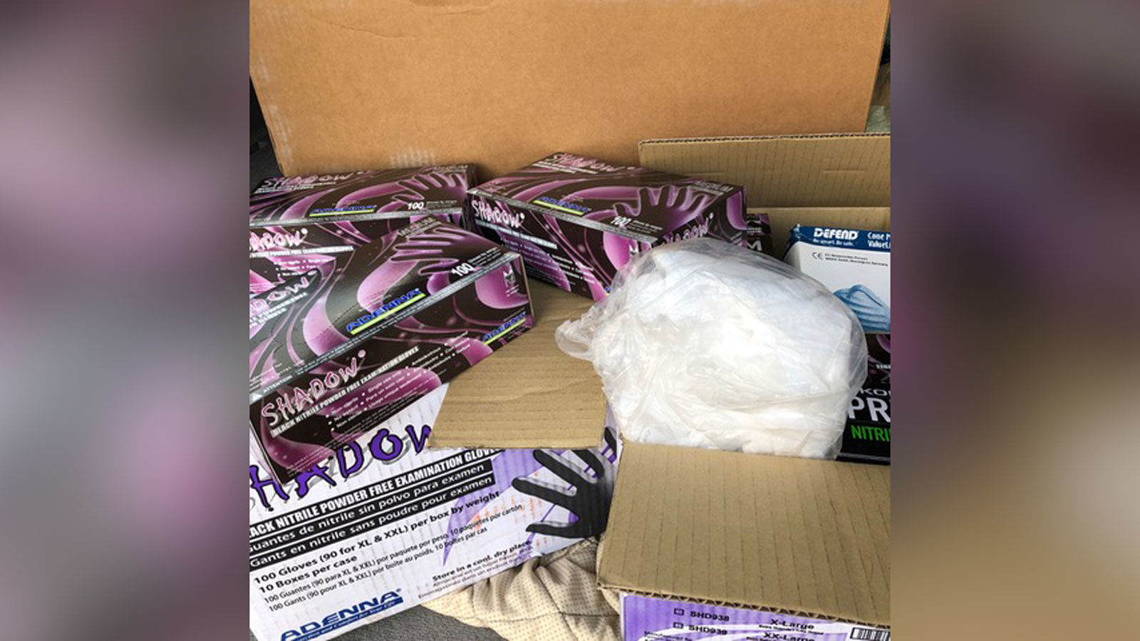 Tattoo artists donating supplies